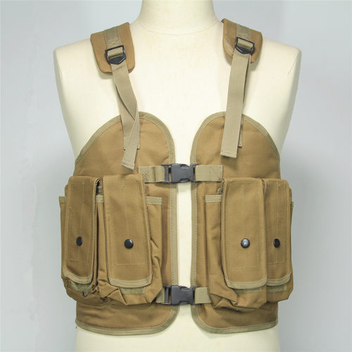 沙色轻便战术背心外贸蓝军