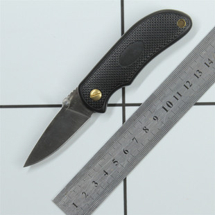 无锁口袋折刀代工出口芬兰钓鱼大牌小刀户外高硬度随身便携水果刀