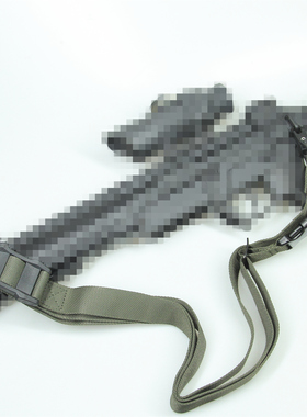 QBZ-191/192 新式战术三角背带快反射击通用黑绿挎带高强度锰钢扣