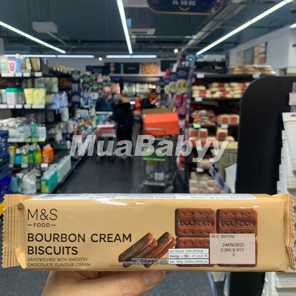 现货 英国玛莎 M&S 波旁巧克力夹心饼干 150g 下午茶伴侣