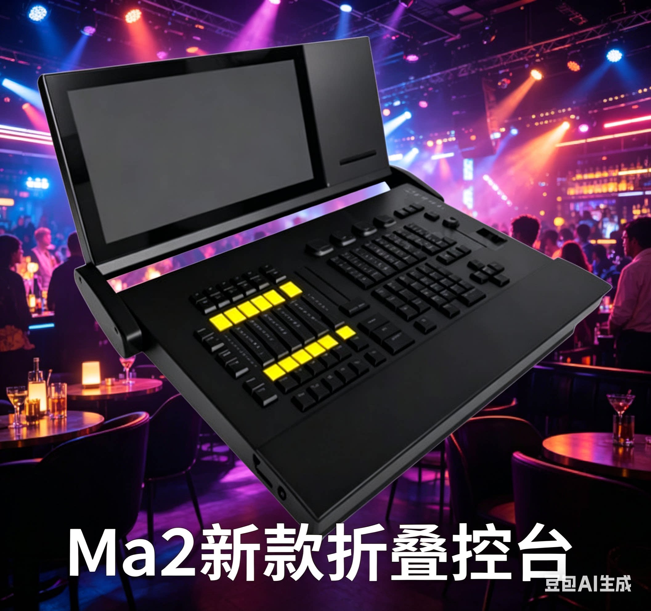 黑马Ma2控台 命令翼电脑灯控制器 DMX512 酒吧婚庆直播间影视宴会