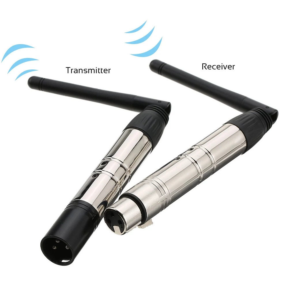 舞台灯光无线收发器 DMX512发射器接收器2.4G DMX512接收器控台