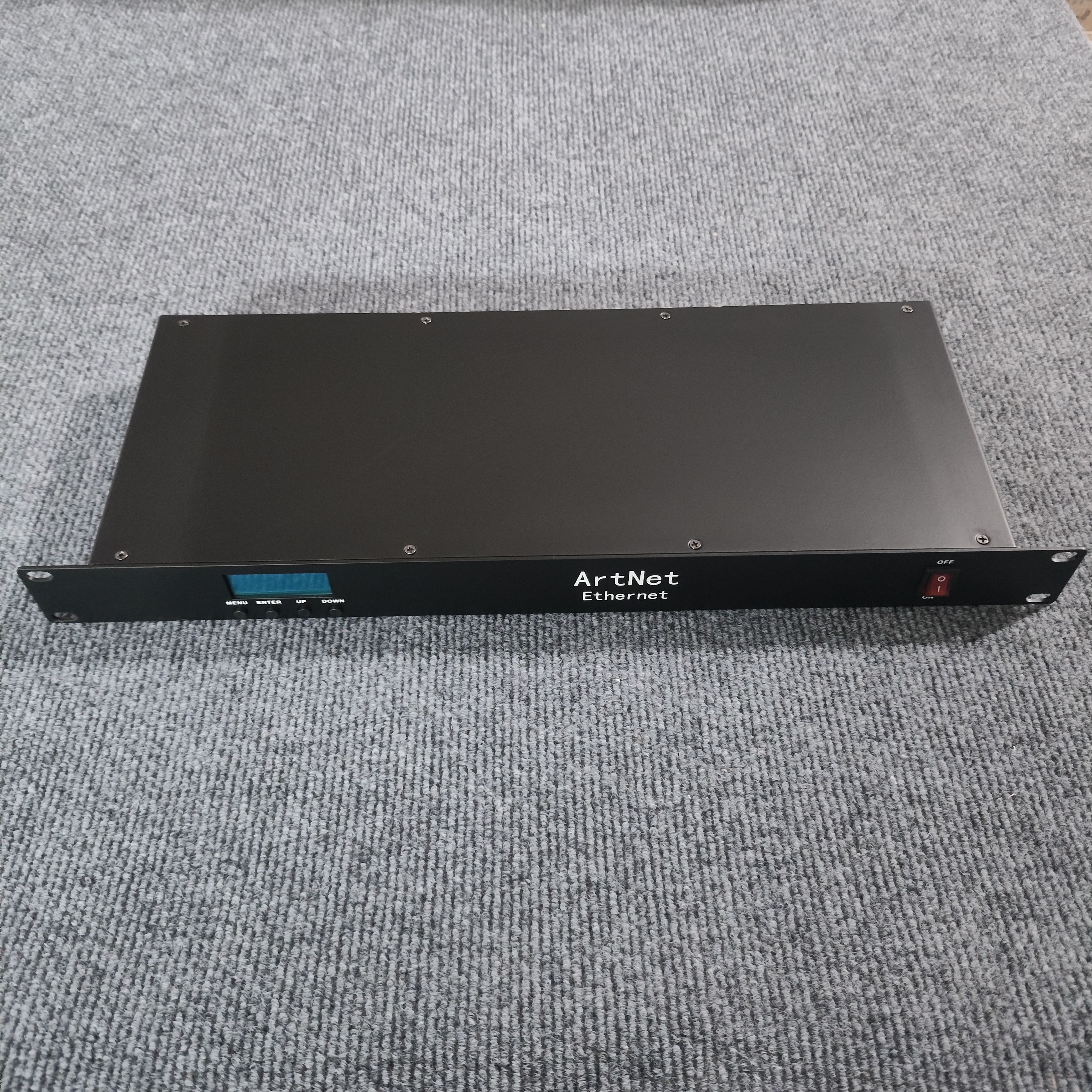 灯光控台8路 Artnet -DMX512网络转换器RJ45转DMX512信号扩展器