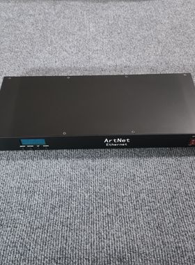灯光控台8路 Artnet -DMX512网络转换器RJ45转DMX512信号扩展器