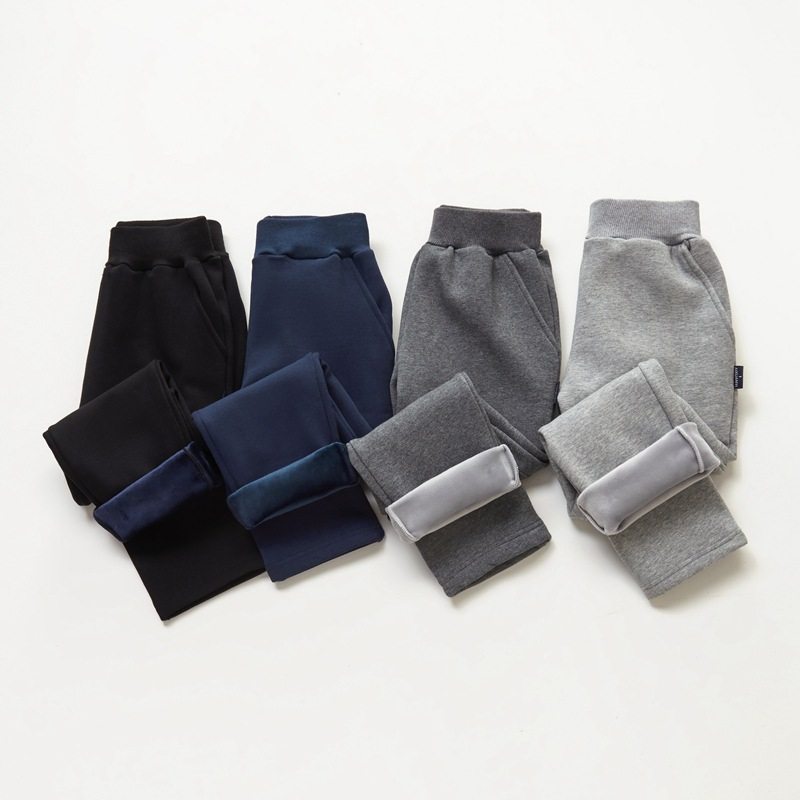 中小学生校服裤子灰色藏青色加绒厚款儿童藏青深蓝灯芯绒运动裤冬,童装/婴儿装/亲子装,儿童运动裤,淘宝优惠券,粉丝福利购,淘宝优惠卷