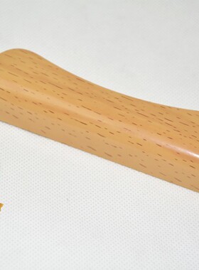 黄色木纹拉手96mm现代中式柜门抽屉拉手 塑料材质清漆仿木质拉手