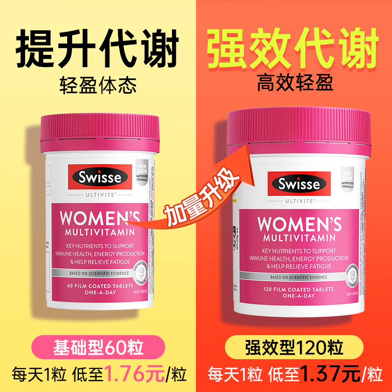 助力代谢Swisse复合维生素b族