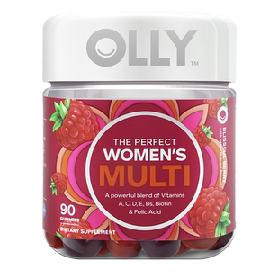 olly女士复合维生素软糖vc维生素b族烟酰胺生物素多维免疫力正品