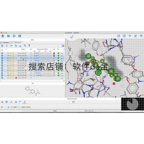 biosolveit infinisee分子对接 BiosolvetlT seesar13.1药化 蛋白