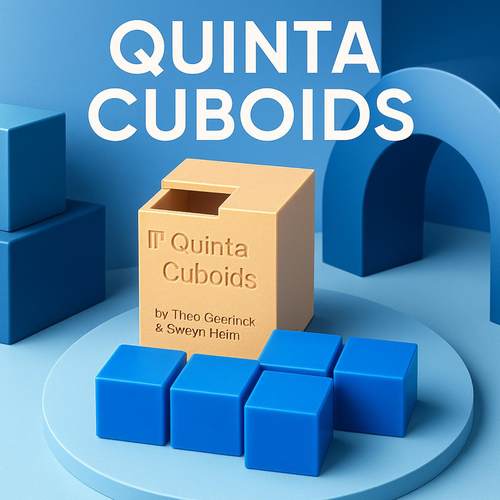 QuintaCuboids超难益智拼图