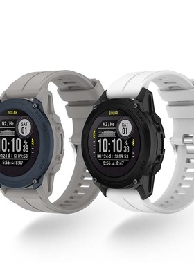 适用Garmin Descent G1硅胶表带佳明Forerunner745 935 945表带