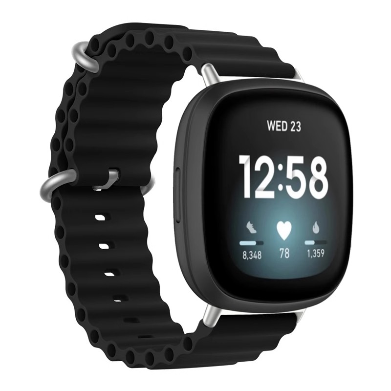 fitbitversa系列海洋款硅胶表带