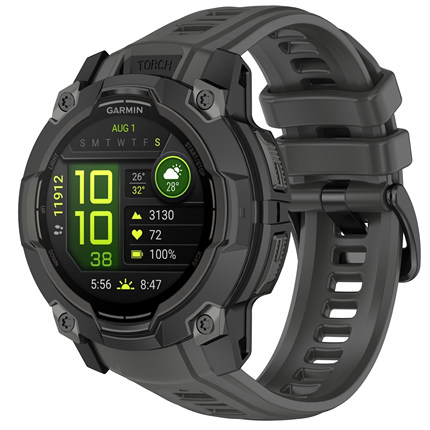 适用Garmin佳明本能instinct3战术amoled官方同款solar硅胶手表带