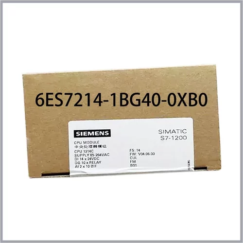 6ES7214-1BG40-0XB0 CPU模块 S7-1200 中央处理器模组议价维修