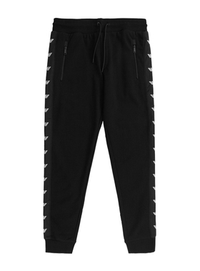 Armani/阿玛尼EA新款侧边串标鹰标运动休闲卫裤男6Z1P97 1J07Z