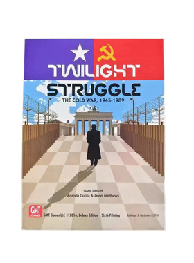 twilight struggle the cold war 英文冷战热斗双人对战桌游