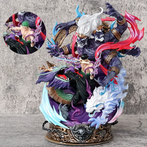 海贼王手办LX索隆地狱之王阎魔动漫模型潮玩雕像摆件周边生日礼物