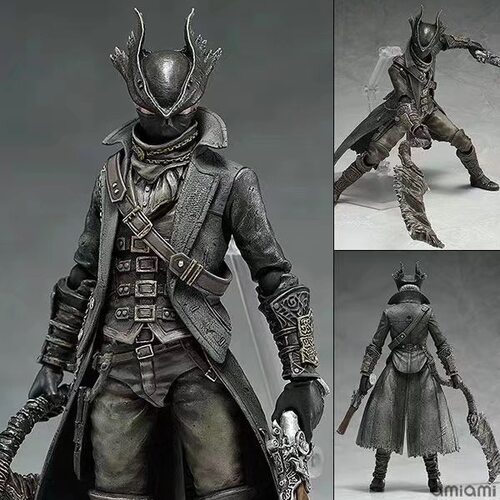 Bloodborne血源诅咒Figma 367#狩人猎人可动游戏动漫手办模型批发