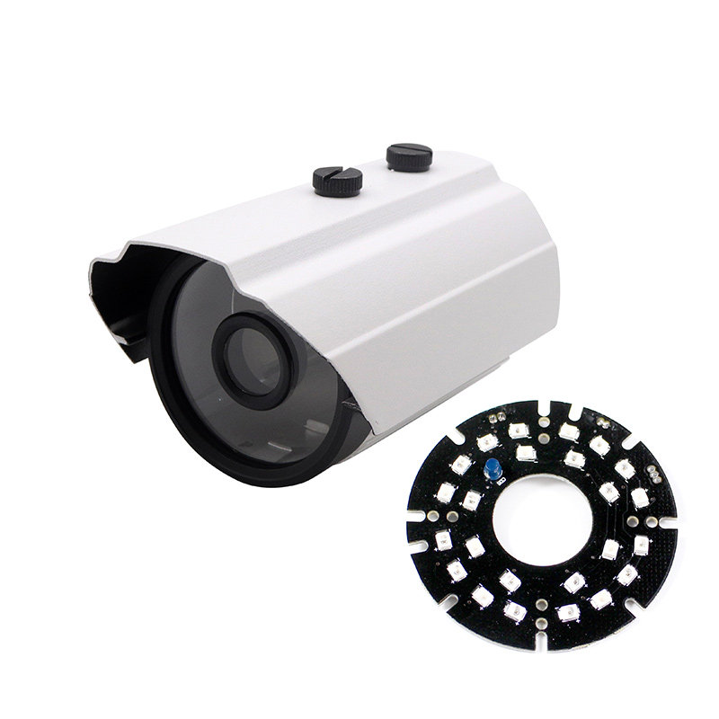 监控摄像机60防水金属外壳+纳米红外 暖光六灯灯板 安防组装配件,电子/电工,监控器材配件,淘宝优惠券,粉丝福利购,淘宝优惠卷