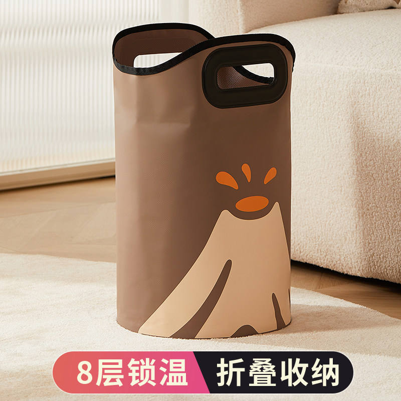 泡脚桶过小腿家用便携式保温高深足浴洗脚盆女士养生泡脚袋可折叠