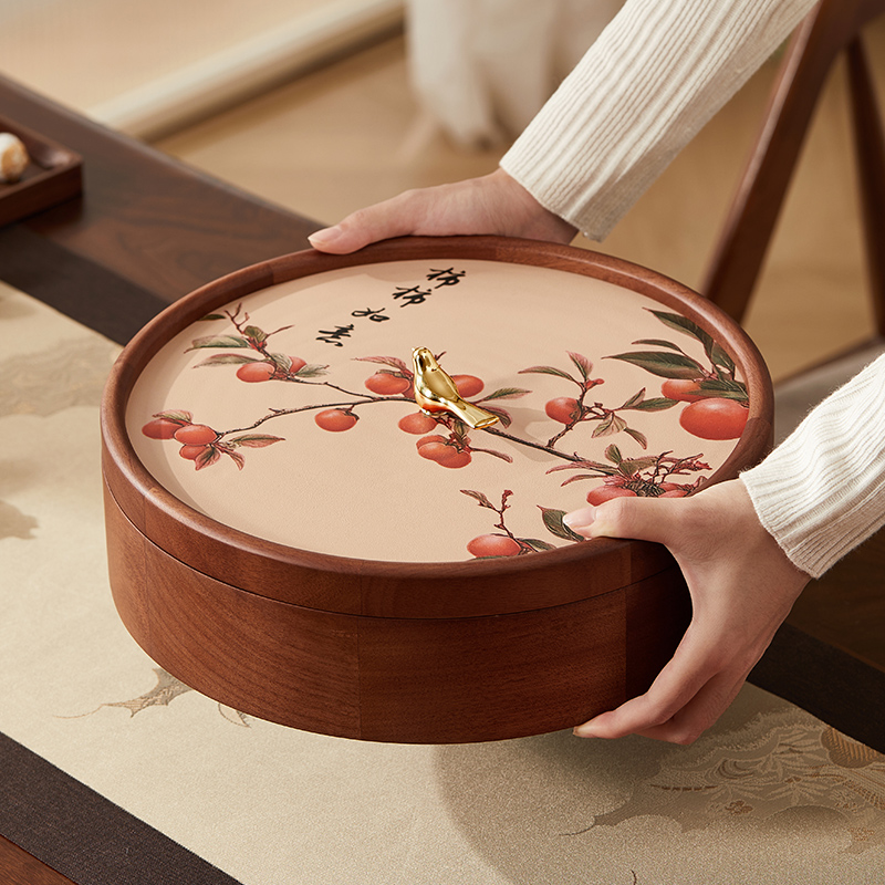 天然实木，大容量九宫格，密封防潮防虫防尘