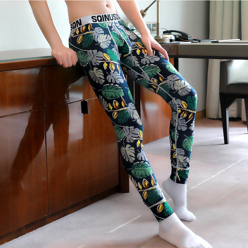 男士秋裤保暖裤薄款个性青年修身性感线裤潮男韩版紧身打底裤单件在类目 女士内衣/男士内衣/家居服, 保暖裤中 - 来自Buy2taobao.com提供专业的淘宝代购服务