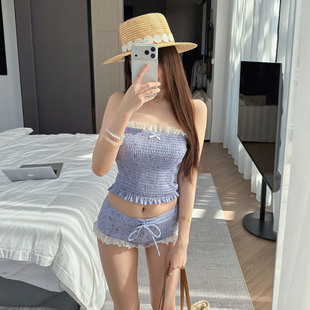 少女时间2025新款绝美泰式泡温泉泳衣女款分体比基尼性感纯欲度假