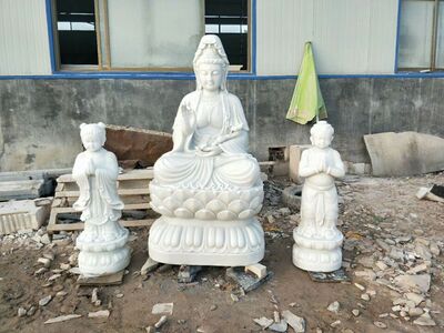 寺庙花岗岩观音定做曲阳石雕