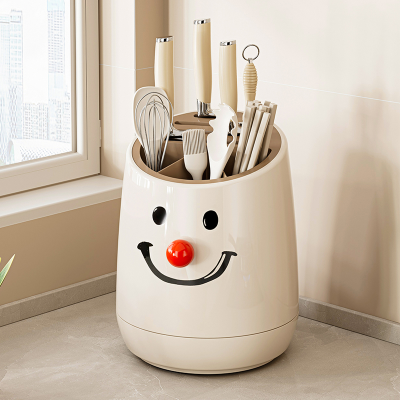 厨房多功能刀架置物架筷子笼一体