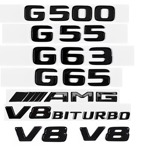 奔驰G63G65G500字标车标g65
