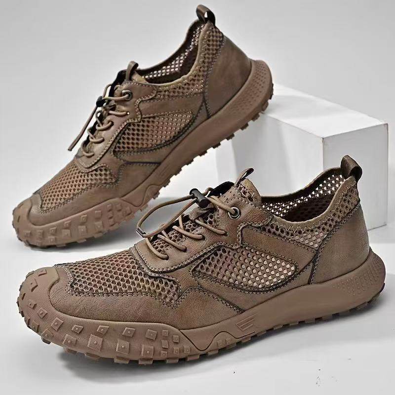 凉鞋夏季镂空男鞋网面透气不臭脚男士凉鞋户外休闲溯溪鞋涉水鞋,流行男鞋,休闲凉鞋,淘宝优惠券,粉丝福利购,淘宝优惠卷