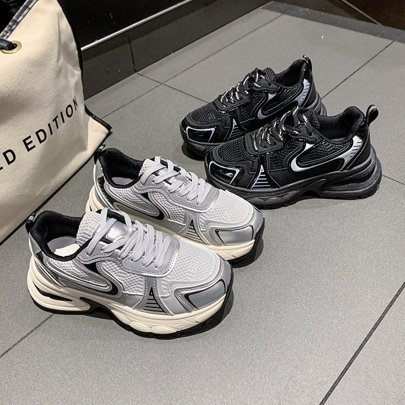 超软2026新款厚底复古休闲老爹鞋百搭运动鞋爆款跑步欧洲站ins潮