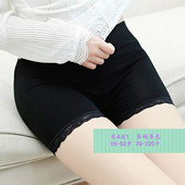 24周岁25 29学生 防走光女打底短裤 夏莫代尔纯棉不卷边安全裤