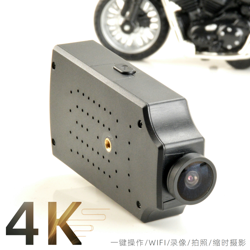 4K摩托车头戴头盔行车运动记录仪