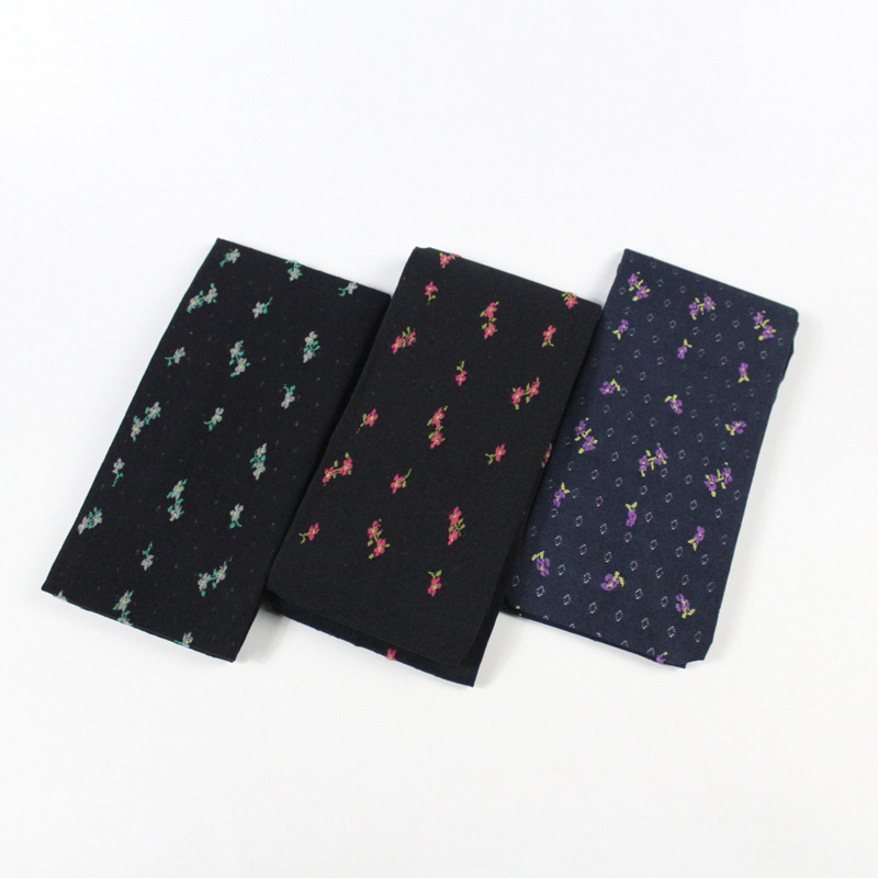 提花小碎花田园风清新花朵连裤袜