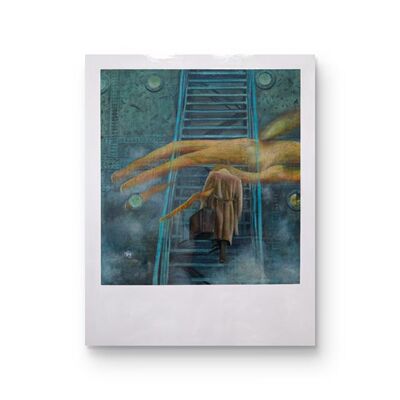 【海上钢琴师】严俊雄 108*86 木板油画 H5939