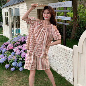 夏季主推数据好 度假风两件套 2C018-2483-P125-K188图片