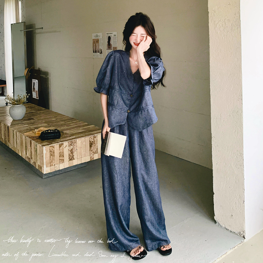 现货夏季新款数据好休闲两家门套2C018-K908-P145-K208,女装套装/套裙,2C018