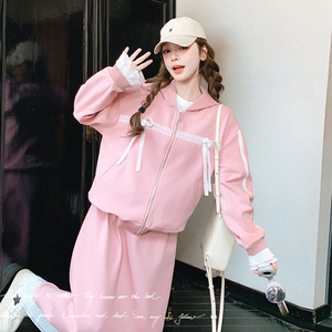 春装新款 卫衣外套半裙两件套 2C018-M721-P175-K248图片