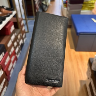 孤品撤柜高端品牌男士长款钱包进口头层牛皮柔软舒适Y27