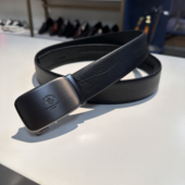 撤柜高端品牌男士 外穿金属扣皮带腰带双面头层牛皮3.5宽柔软舒适F