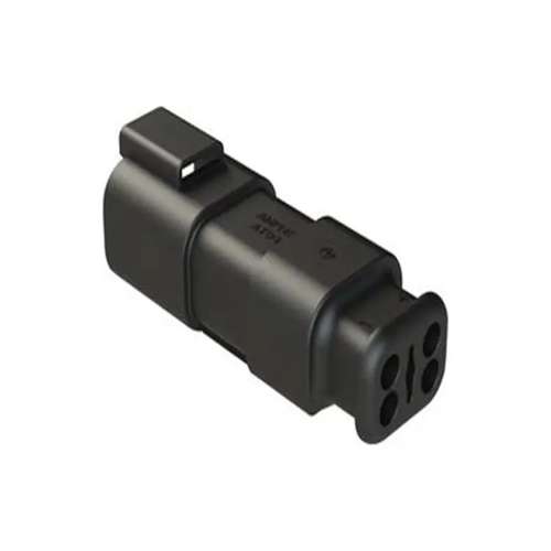 安费诺汽车连接器AT04-4P-SR01BLK插件原装正品插头现货端子