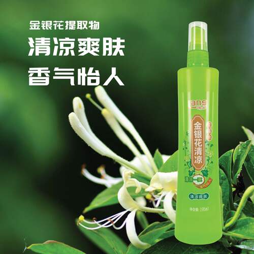 朗力福金银花清凉花露水195ml