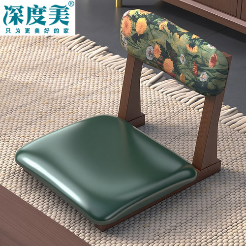 实木和室椅飘窗榻榻米靠背久坐