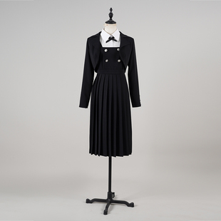 摇滚是淑女的嗜好cos白矢环cosplay黑色校服全套女二次元动漫假发