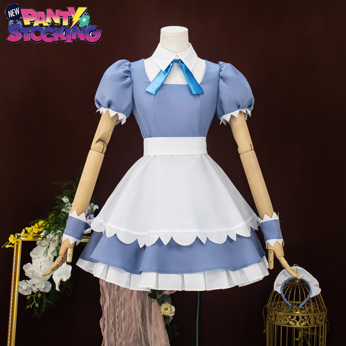 吊带袜天使cos丝桃金cosplay女仆