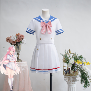 碧蓝档案 浦和花子cosplay服游戏角色JK校园风百褶裙动漫cos服