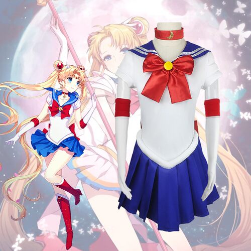 美少女战士cos服月野兔水冰月