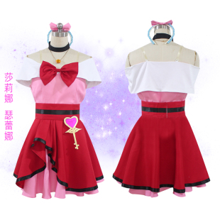 宠物小精灵神奇宝贝宝可梦XY莎莉娜瑟蕾娜cos服动漫cosplay裙子
