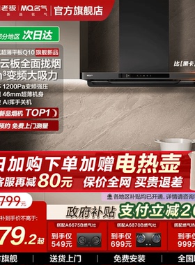 名气油烟机厨房家用抽油烟机大吸力吸油烟机欧式Q10老板出品官方
